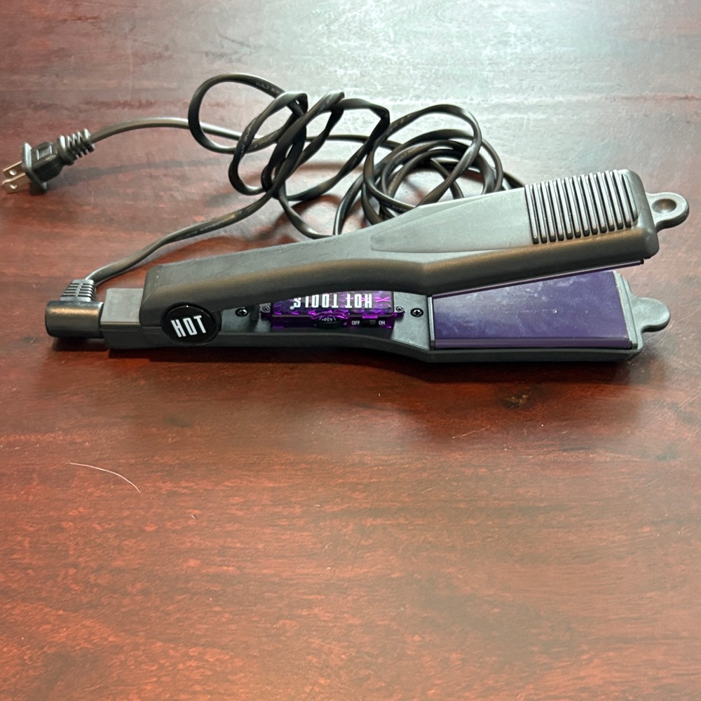 Hot Tools Purple Hair Straightener